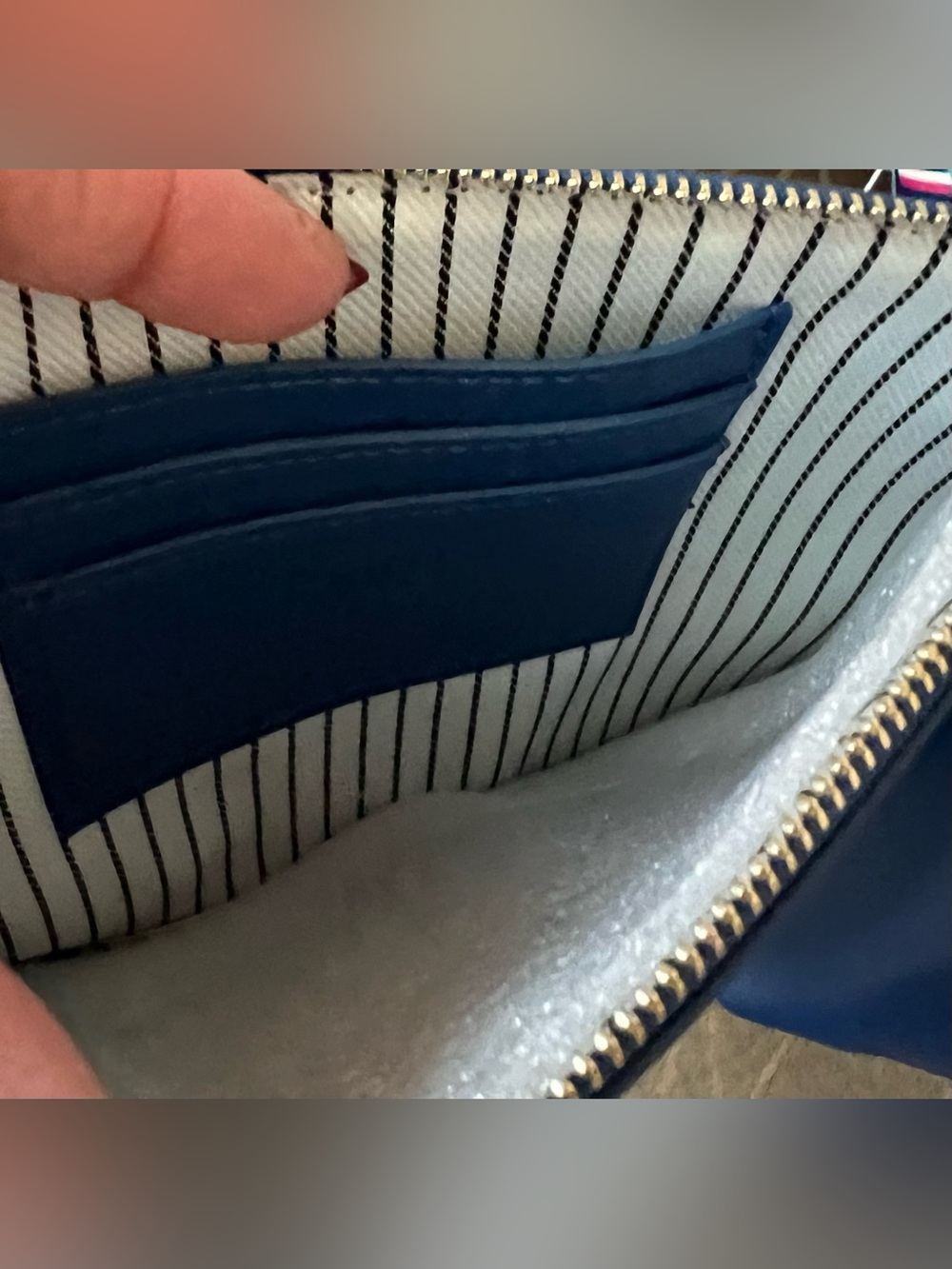 CWH Blue Women's Tote Bag - Spacious Everyday Shoulder Bag - Picture 6 of 14